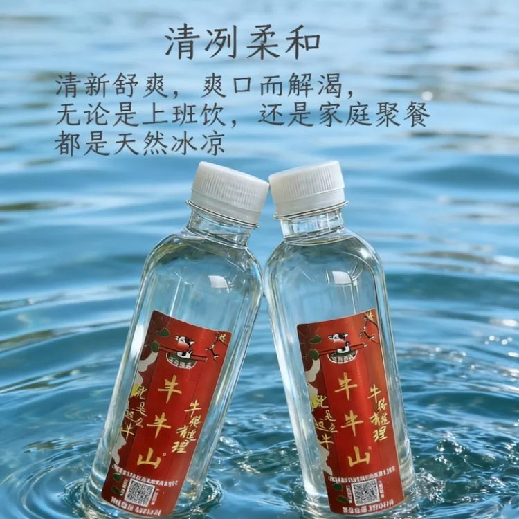 体验装  牛牛山原始森林的偏硅酸冰泉330ml/瓶*6瓶
