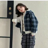女童外套秋冬款2025新款童装女孩加厚两面穿衣服上衣冬装Q14035