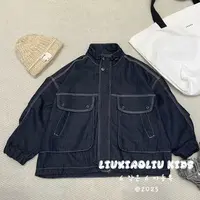 杭州六小六正版BY LIUXIAOLIU秋季儿童牛仔外套17526
