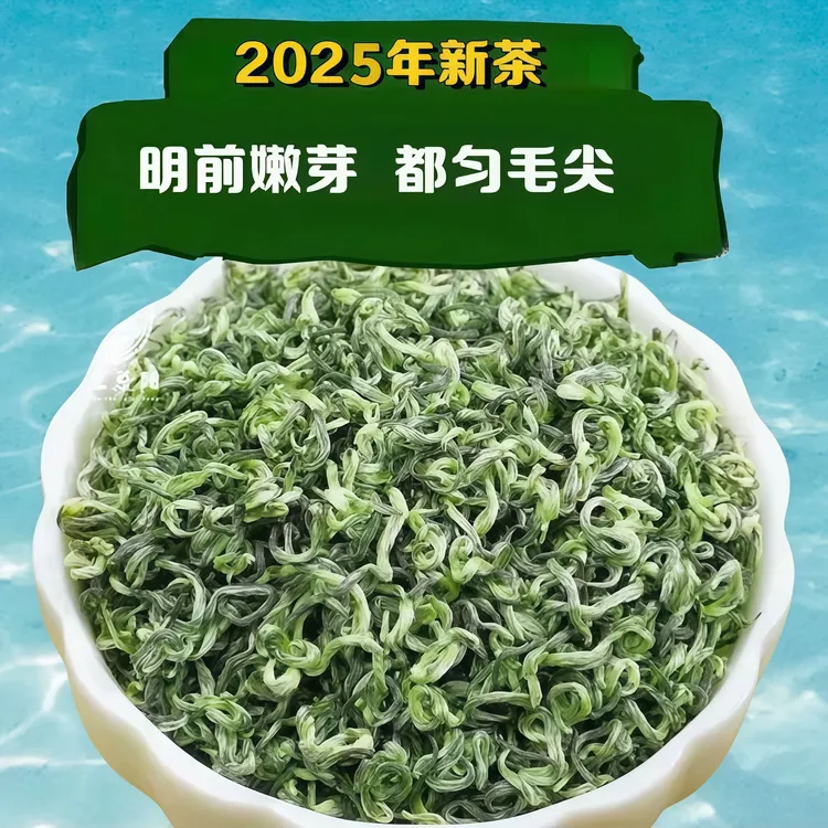 2025新茶贵州特级都匀毛尖绿茶嫩芽浓香型明前茶叶高山云雾手工茶