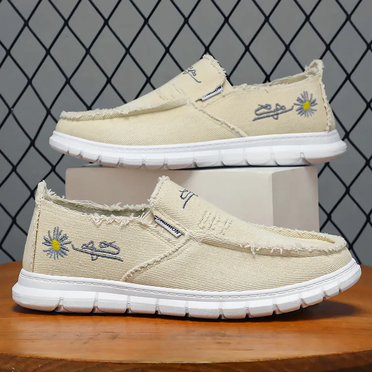 男鞋新款老北京布鞋夏季时尚百搭休闲鞋印花鞋子男潮流轻便男单鞋