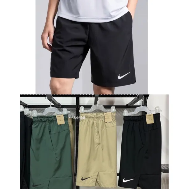 耐克/Nike夏季冰丝凉感透气五分运动休闲跑步健身速干短裤DM6618