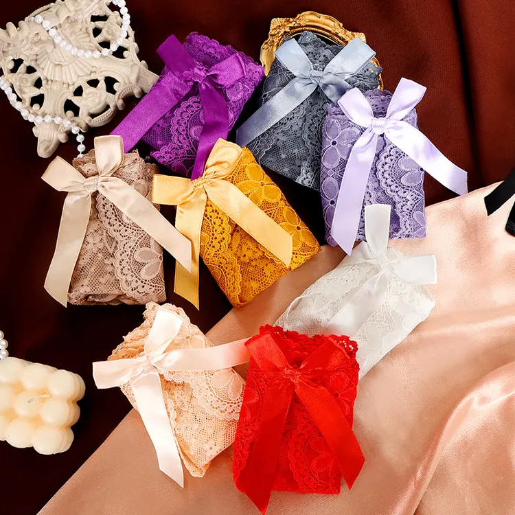 新款法式蕾丝内裤大码低腰镂空性感内裤无痕女士内裤（东东专属）