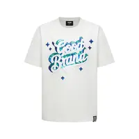 GB-GOODBRAND2025SS立体美式星星亮片轻奢时尚高级感T恤good短袖