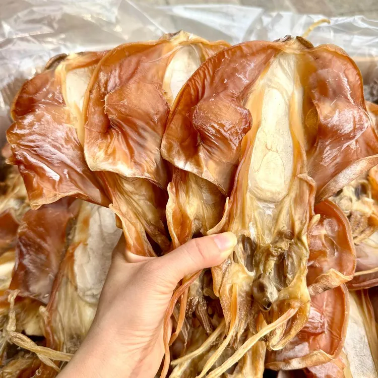 北海船晒血墨鱼干淡晒墨鱼干红墨鱼干干货月子炖汤目鱼干海鲜干货