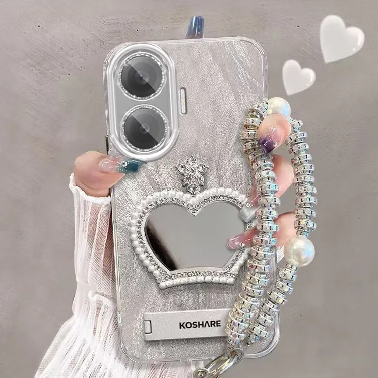 红米Turbo4Pro手机壳羽纱自带镜头膜Redmiturbo4pro皇冠软壳支架