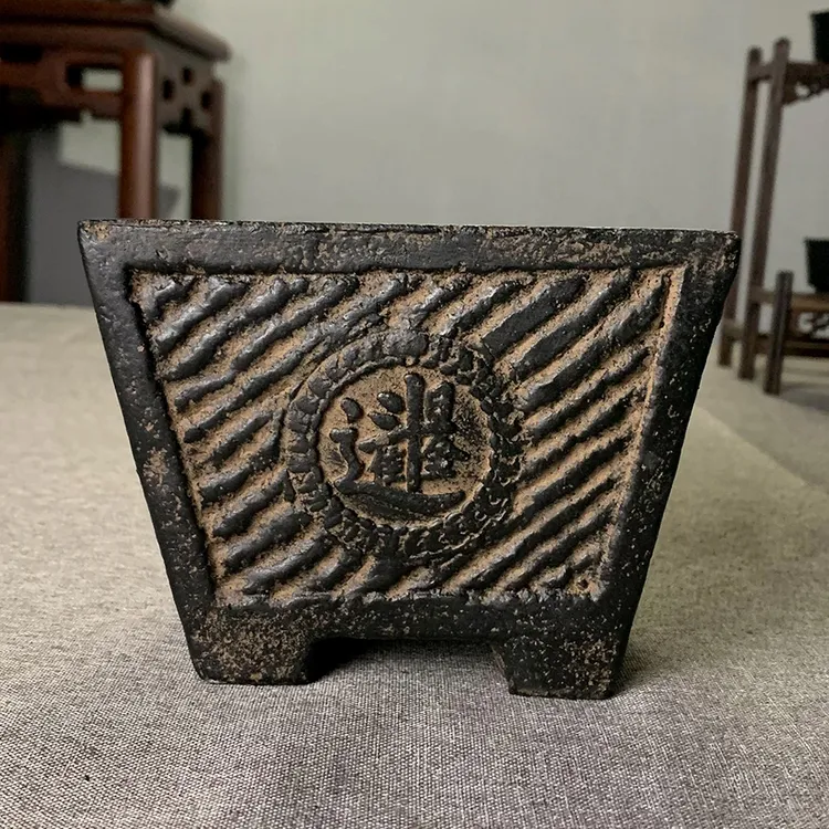 liyuan/丽园创意家居客厅书房桌面花卉微景小花盆 - 日进斗金