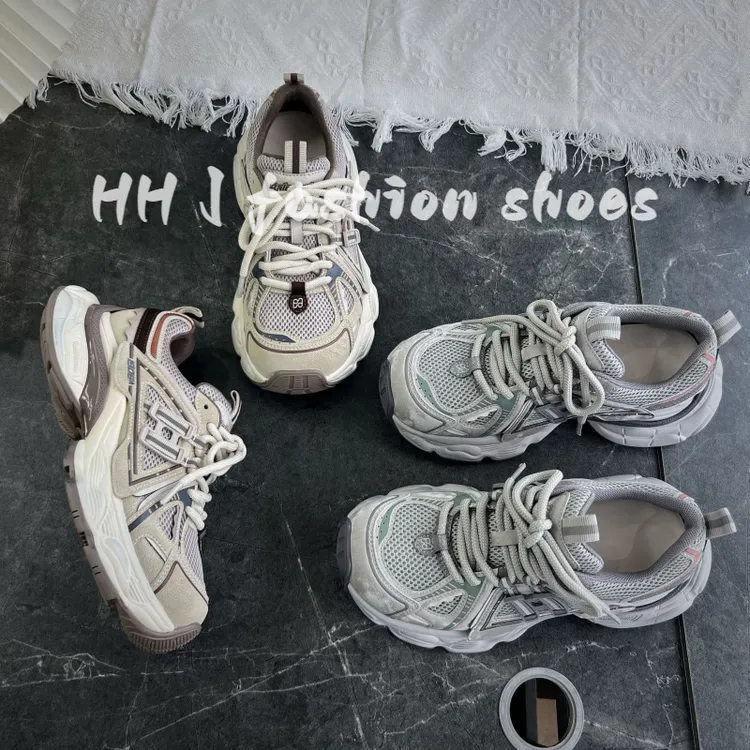 吸膜底老爹鞋2025秋季新款鞋子女鞋百搭厚底增高鞋舒适潮酷跑步鞋