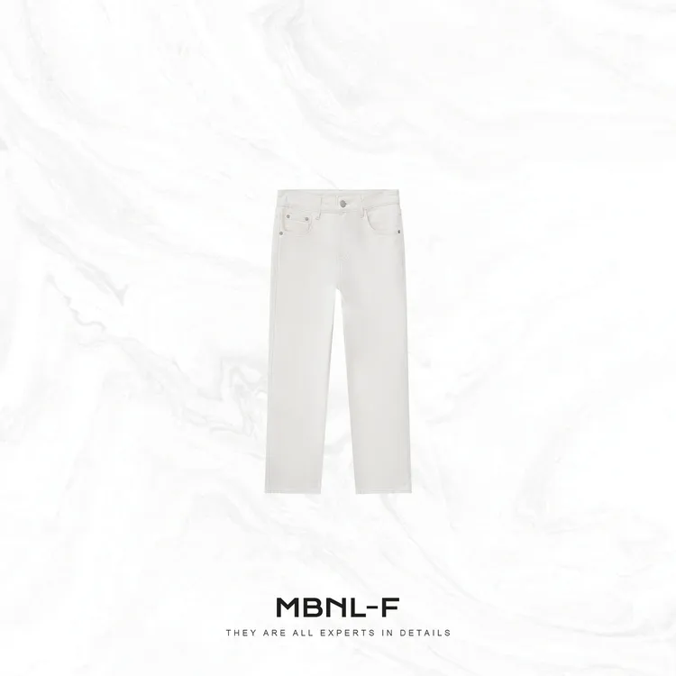 MBNL-F“芬奇牛仔” 激光立体洗水复古直筒牛仔裤 秦磊XM-XKZ3681