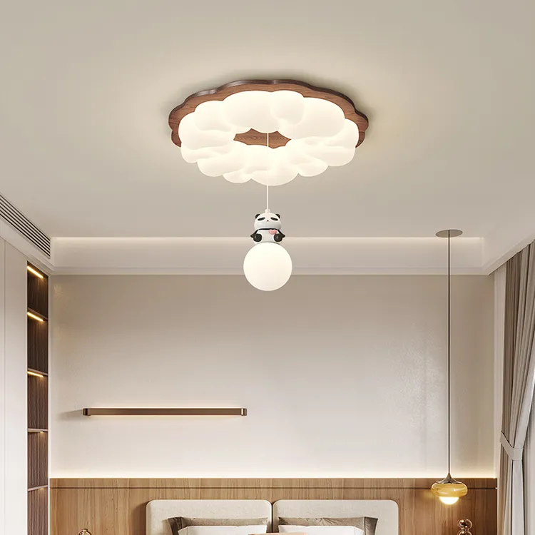 卧室吸顶灯全光谱护眼儿童房灯中山现代简约主卧圆形家用房间灯