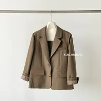 小金刚-【棕调毛呢】羊毛西服