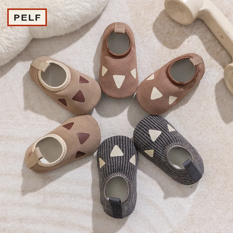 地板鞋1-3岁室内穿防滑防凉宝宝地板袜春秋男女儿童袜子婴儿鞋袜2