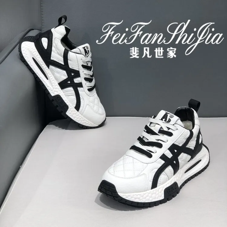 鞋子男款2025新款增高厚底男士开车专用鞋时尚休闲低帮潮流风男鞋