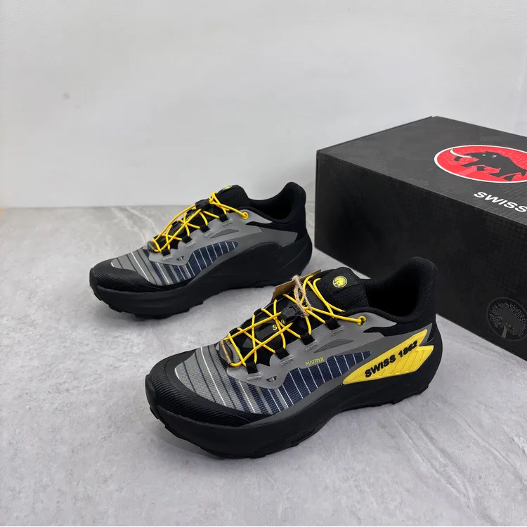 户外机能风~大牌平替快速系带时尚百搭越野鞋城市通勤户外徒步鞋