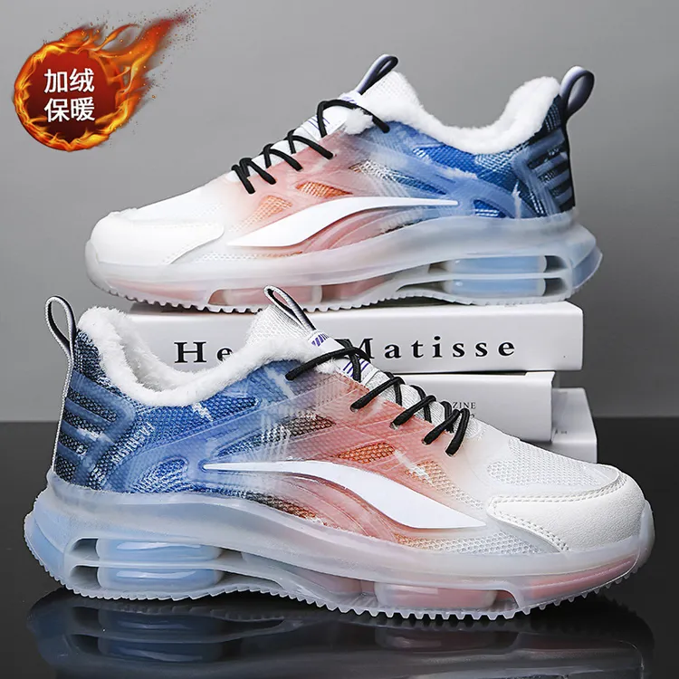 安踏感统莆田男鞋春季2025新款运动鞋皮面防水潮流透气情侣鞋休闲