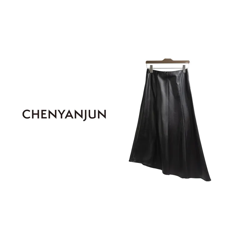 【雾面】CHENYANJUN不规则设计感显瘦高级感半身裙CYJ-508