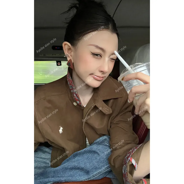 【AYOBE】小贤  个性复古格调利落剪裁氛围感花边外套