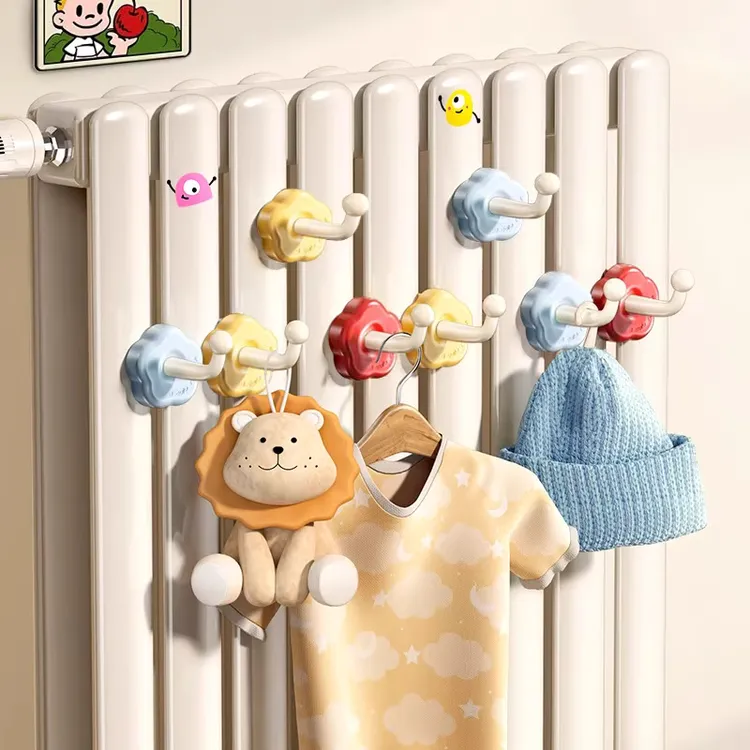暖气片挂钩晾衣架帽子毛巾晾衣服衣帽钩卫浴散热器挂毛巾架免打孔