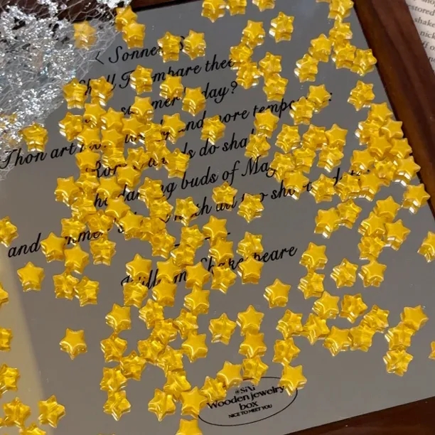 墨鱼家手工串珠配件diy k10星星配件12月19号