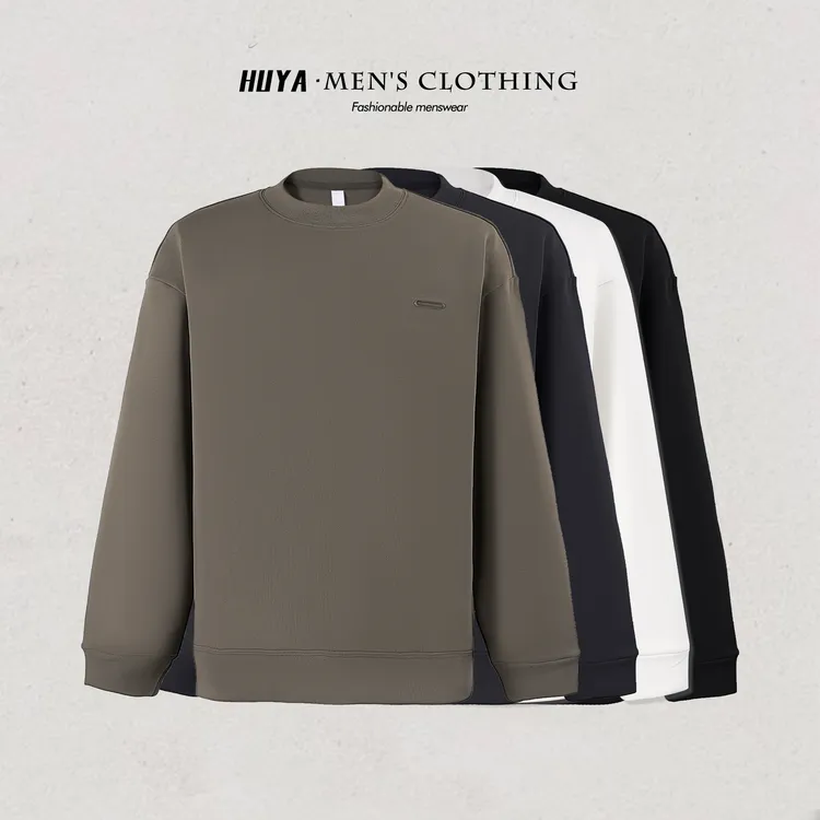 虎牙兄弟卫衣男款冬季爆款双面绒聚热保暖休闲百搭打底长袖K58006