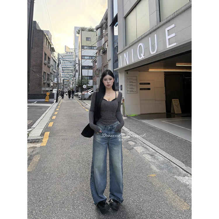 黑泽玄七BSEVENI“镇店明星裤”万年神裤must buy！五角星印花牛仔裤