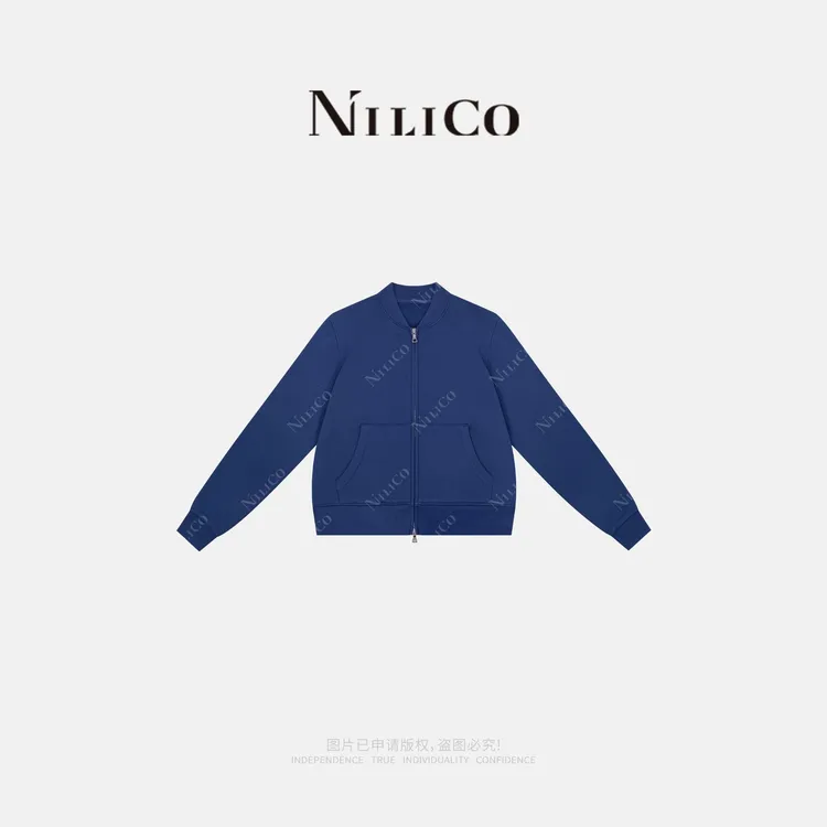 NILICO【雅集】极简随性抓毛休闲舒适廓形百搭外套