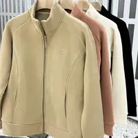 3122休闲舒适防风保暖秋冬纯色女外套