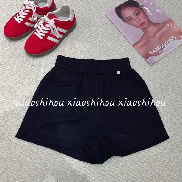 小时候女装店纯色橡皮筋短裤6809