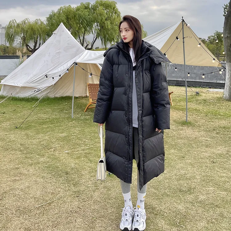2025冬季加厚保暖长款大被子羽绒服-22139