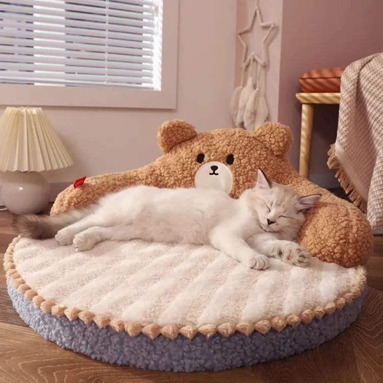 猫窝冬款猫床猫垫冬季宠物床小猫睡觉窝秋冬保暖猫垫子猫咪用品