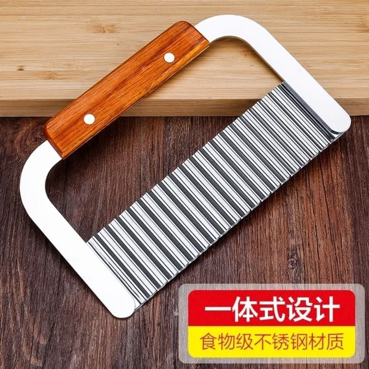 【WSER–7】狼牙土豆波浪刀多功能薯条切条器洋芋花切片工具不锈钢
