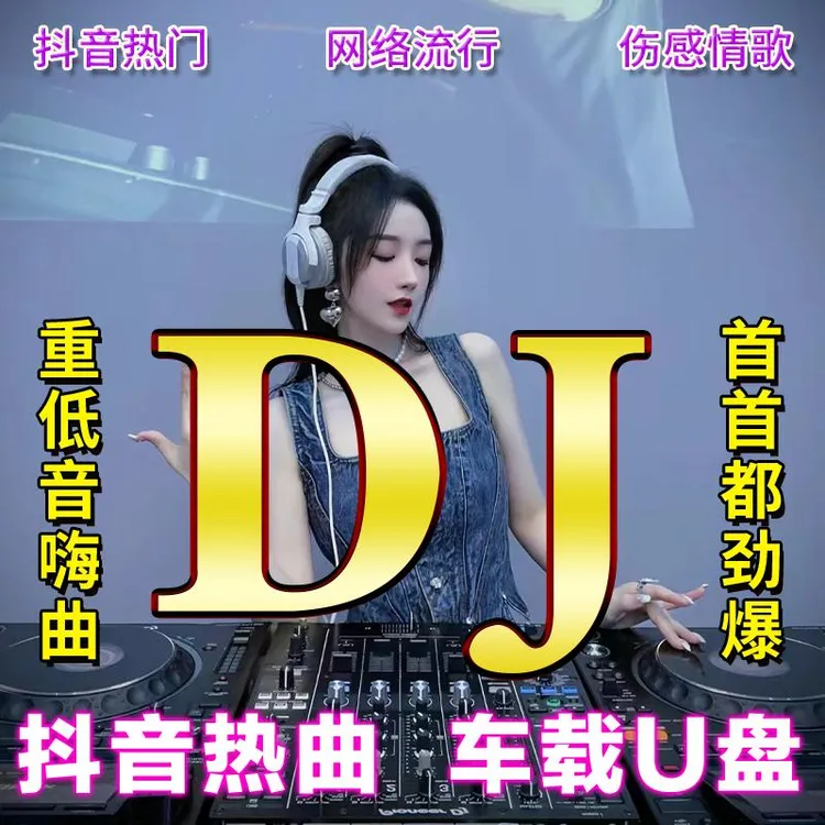 2025抖音DJ热歌车载音乐U盘爆款舞曲流行歌曲无损高音质MP3优盘