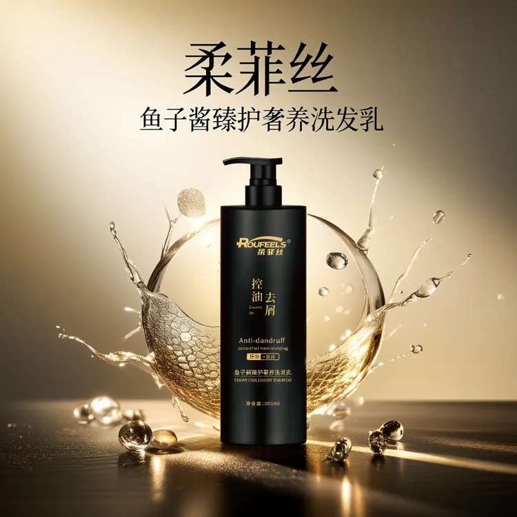ROUFEELS氨基酸角蛋白香氛洗发水柔顺蓬松控油去屑止痒