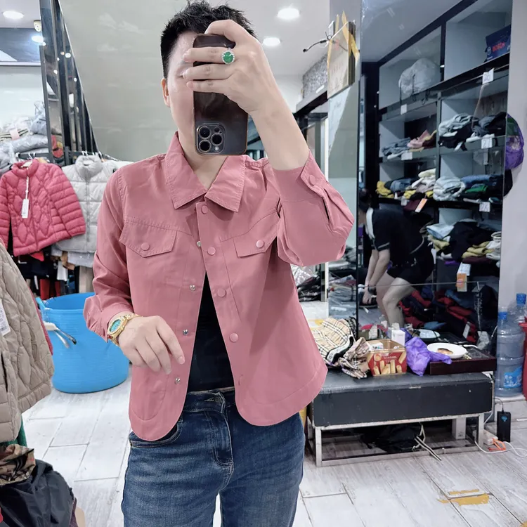 新款超好穿百搭双层轻便4色外套9007爱你