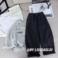 杭州六小六正版 BY LIUXIAOLIU冬季儿童加绒休闲裤20130