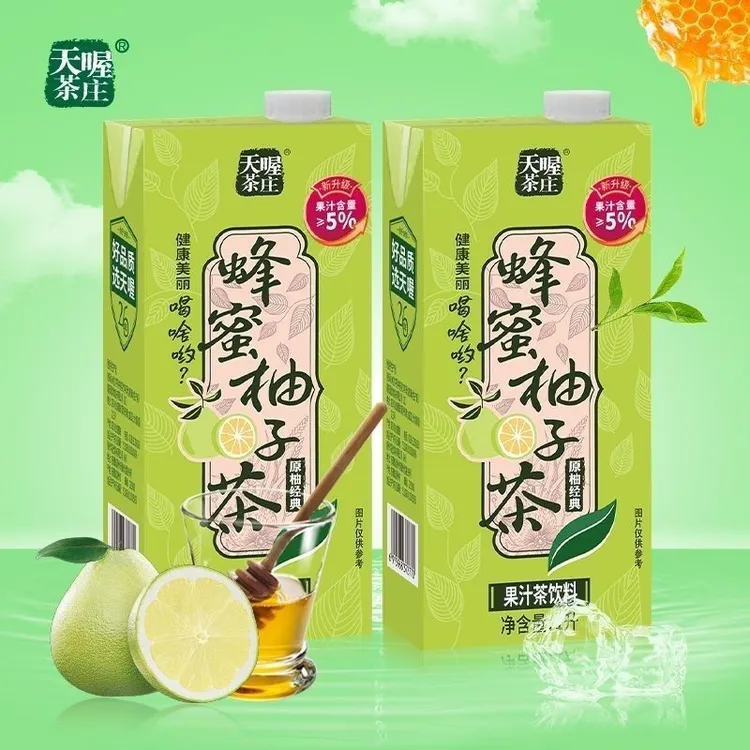 【2大盒】26年1月到期天喔蜂蜜柚子茶1L凉茶果汁饮料聚会饮料