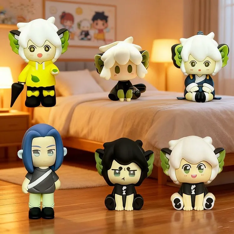 【可爱呆萌】罗小黑战记周边卡通Q版5cm车载办公室车载装饰品摆件