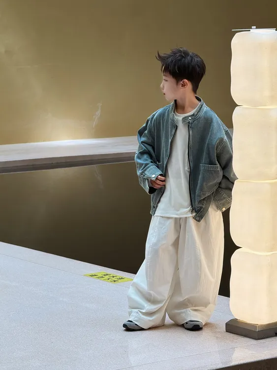 CHUYAO【蓝色大海】牛仔衣秋季牛仔衣外套25023