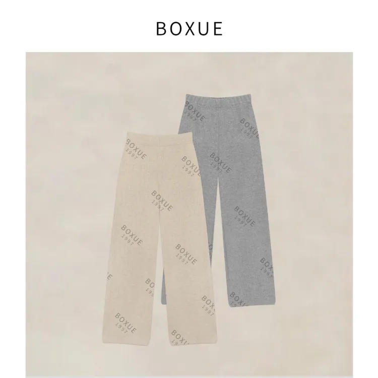 BOXUE“糯米羊绒裤”2025秋冬高级感羊.绒裤轻奢 裤子 #250923K5181