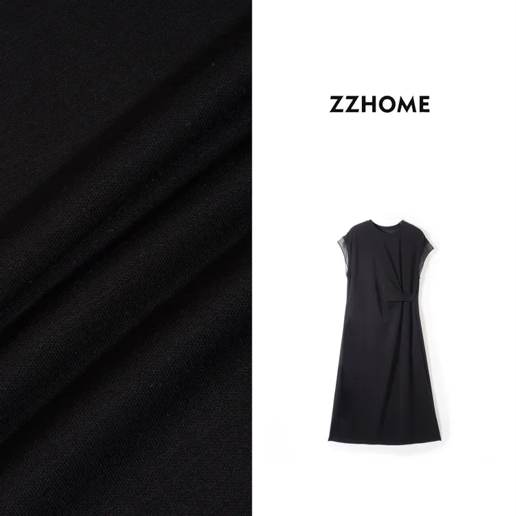 ZOZO HOME | 动态优雅拼纱朦胧休闲女装高级感潮流连衣裙q174435p