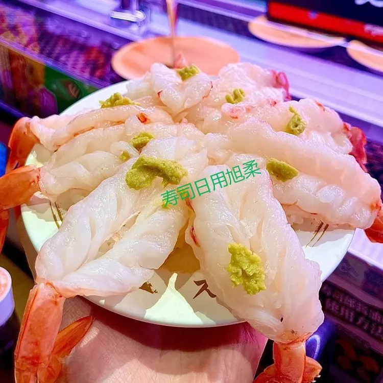 去壳红虾寿司海鲜料理日式即食虾尾刺身芝士焗大虾美加佳130g10尾