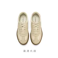 【海涛自制】真皮板鞋休闲小众复古春秋德训鞋女D23CD2363