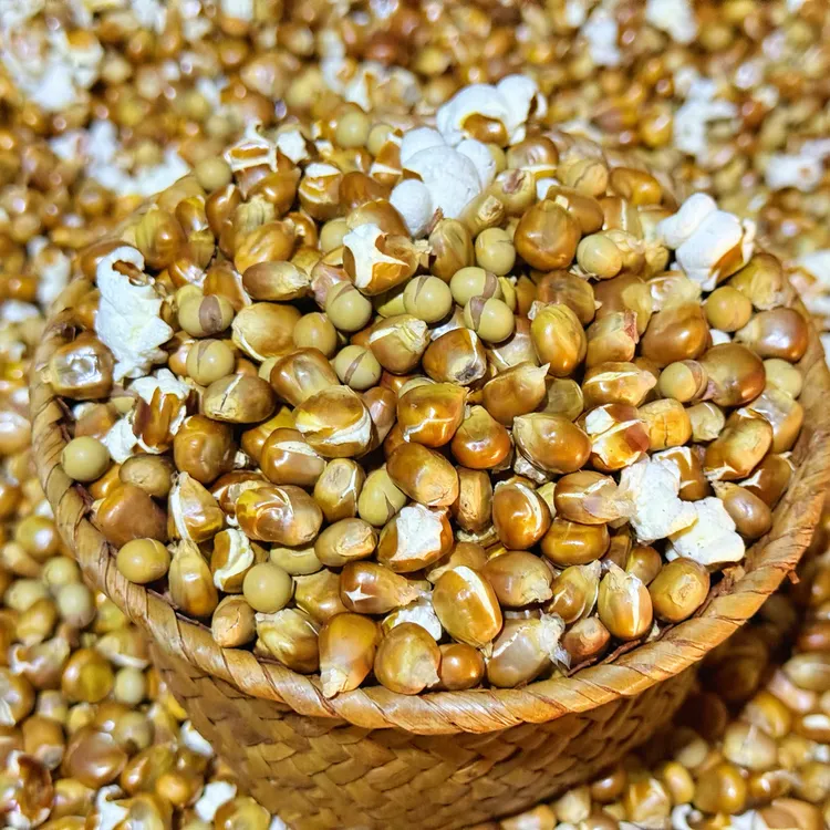 现炒老式包谷花、黄豆（3斤）