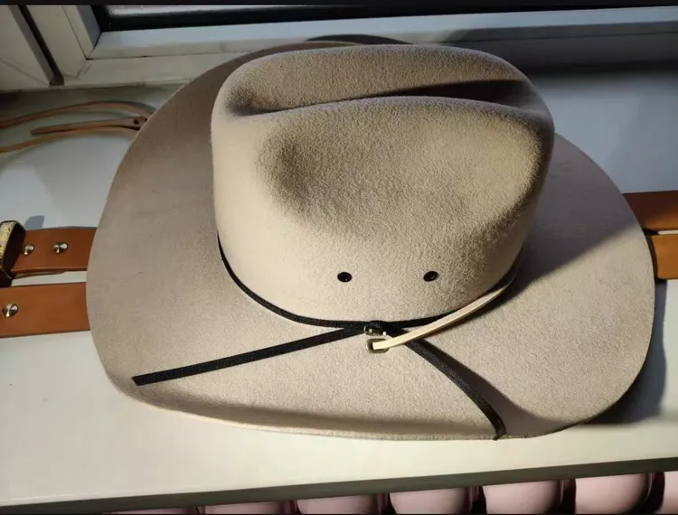 【次称专属】新疆西藏包邮爵士帽民族麂皮牛仔帽户外防晒遮阳骑士帽