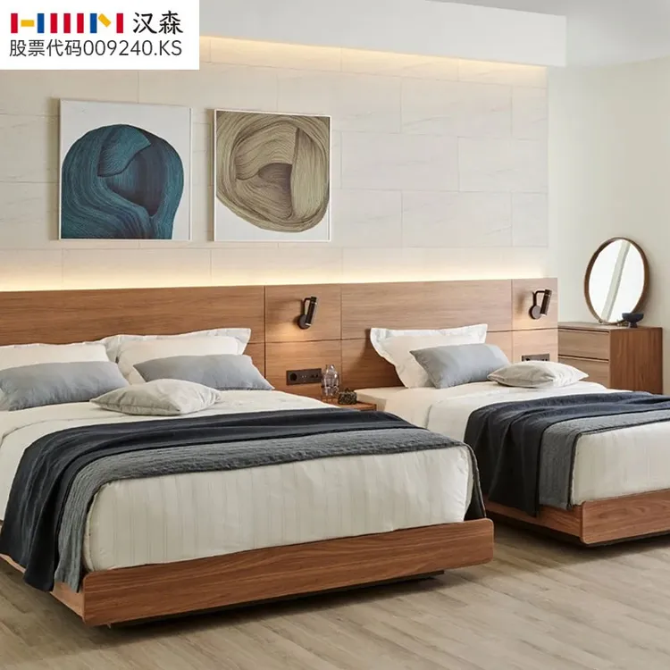 hanssem汉森床适老陪伴医院级静音柔光起夜陪护E0环保1.5米床试睡