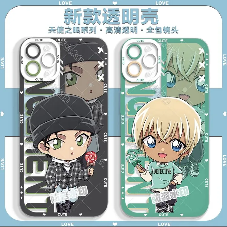 赤井秀一安室透名侦探柯南基德灰原哀手机壳适用IQOONEO9红米苹果