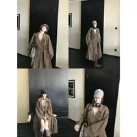 SKK“全智贤姐姐风衣”智性松弛知识 经典大翻领长/短款风衣