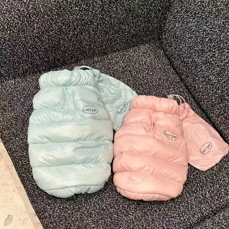 宠物狗狗加厚棉马甲猫咪狗狗冬装超轻可爱比熊泰迪约克夏百搭