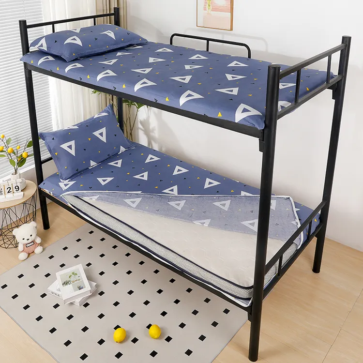 纯棉床垫套全包围拉链全棉被套三件套学生宿舍床褥子套乳胶床垫罩