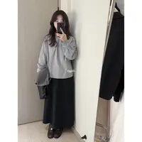 【打褶气质衬衫】设计感棉质衬衫
